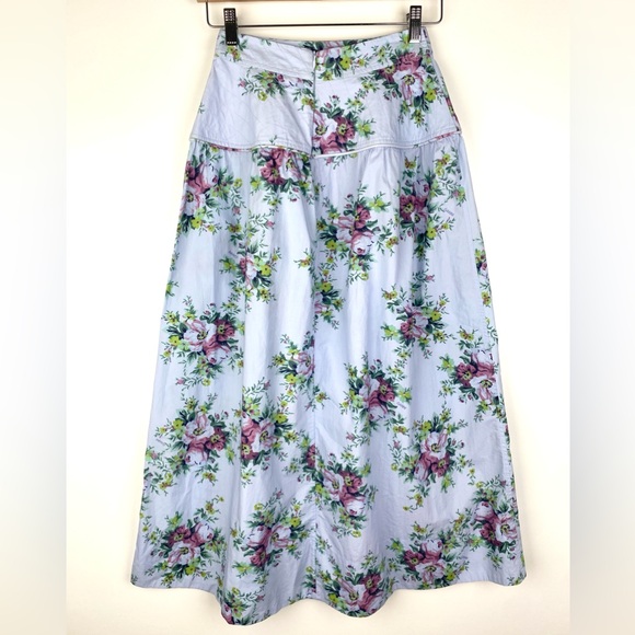 GANNI Floral Midi Skirt Quilted - Picture 5 of 10